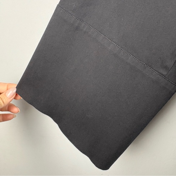 Lafayette 148 New York Black Cotton Blend Tunic Shirt Dress 2X - Picture 8 of 11